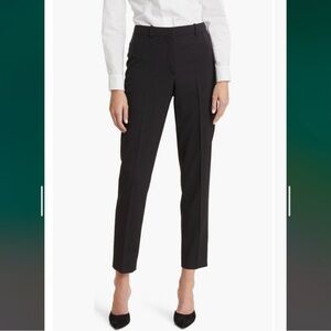 Boss Tilunah Slim Fit Pants in Black Size 6